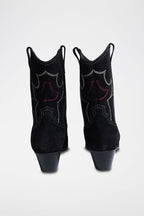 Berenice - Nubuck Ankle Boots Black