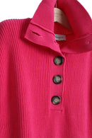 Fuchsia Sleeveless Sweater