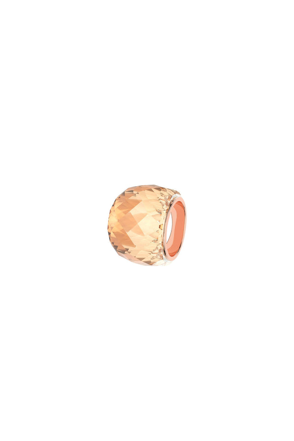 Swarovski - Anillo Adornado con Cristales Swarovski Nirvana - Dorado