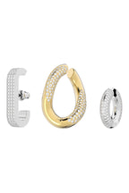 Swarovski - Dextera Crystal-Embellished Earrings - White