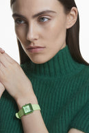 Montre en silicone ornée de cristaux Swarovski Lucent - Vert pomme