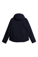 Veste À Capuche En Laine A-Sami Bleu Marine - Femme