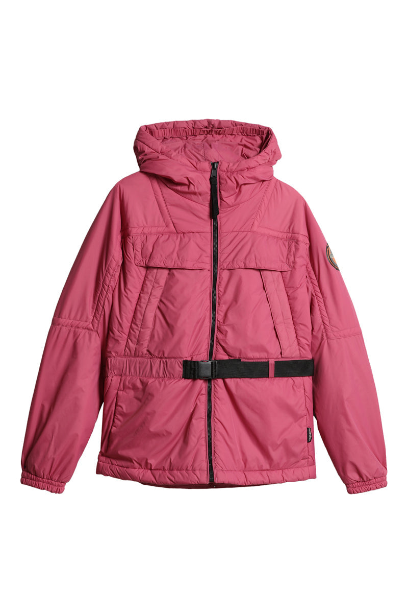 Coupe-Vent À Capuche Circular Skidoo Fuchsia - Femme