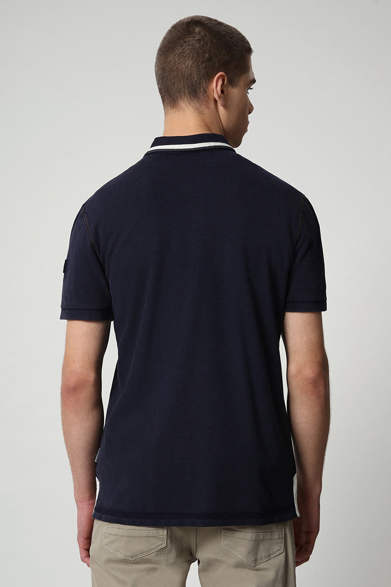Polo Gandy 2 Bleu Marine - Homme
