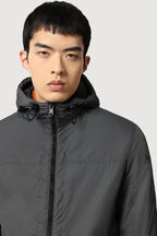 A-Circular Puffer 1 Hooded Jacket Dark Grey - Men