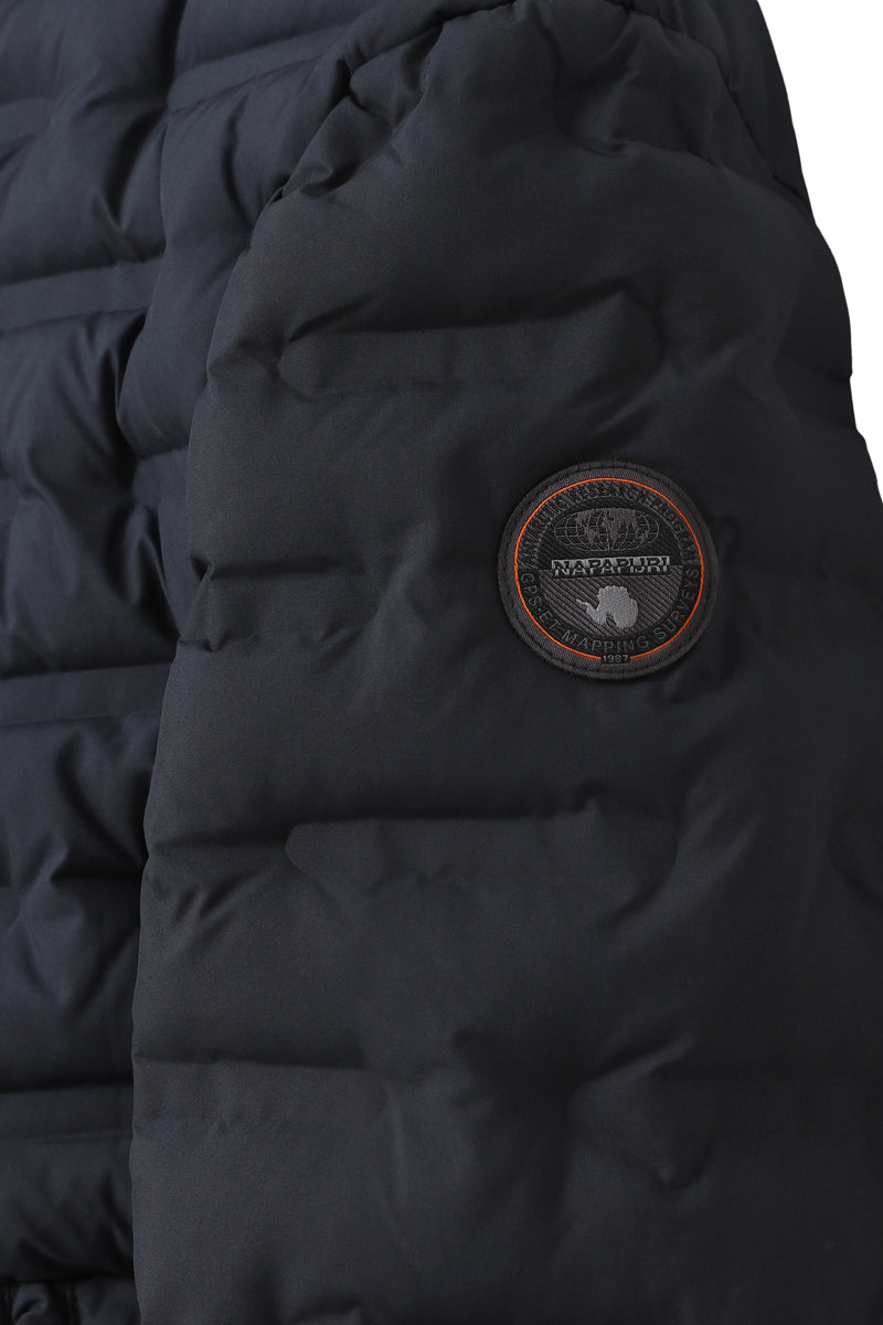 Chaqueta reversible A-Alvar azul marino y amarillo - Hombre