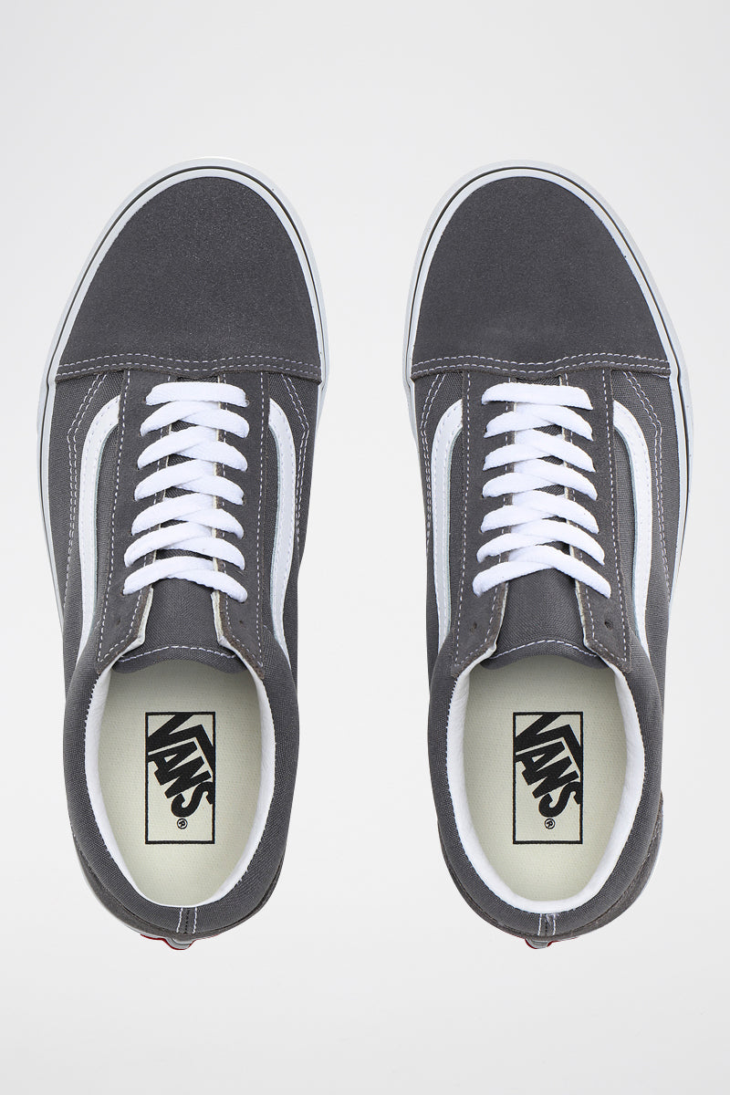 Vans - Old Skool Anthracite Leather Sneakers - Unisex