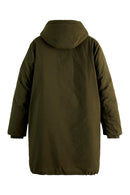 Parka con capucha caqui - Hombre
