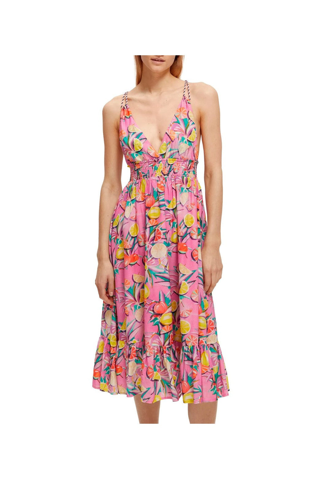 Fuchsia Long Dress - Women