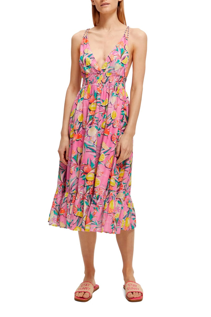 Fuchsia Long Dress - Women