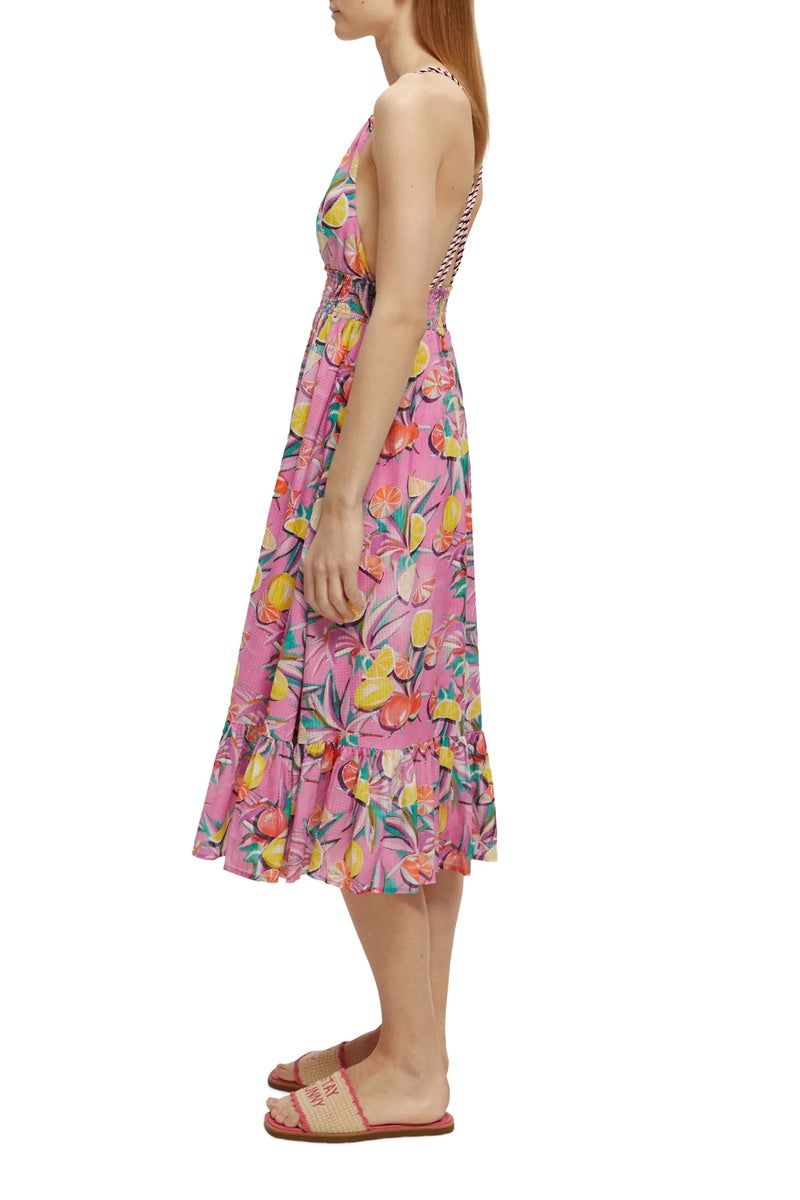 Fuchsia Long Dress - Women