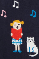 Robe Flapy - Bleu Marine - Fille