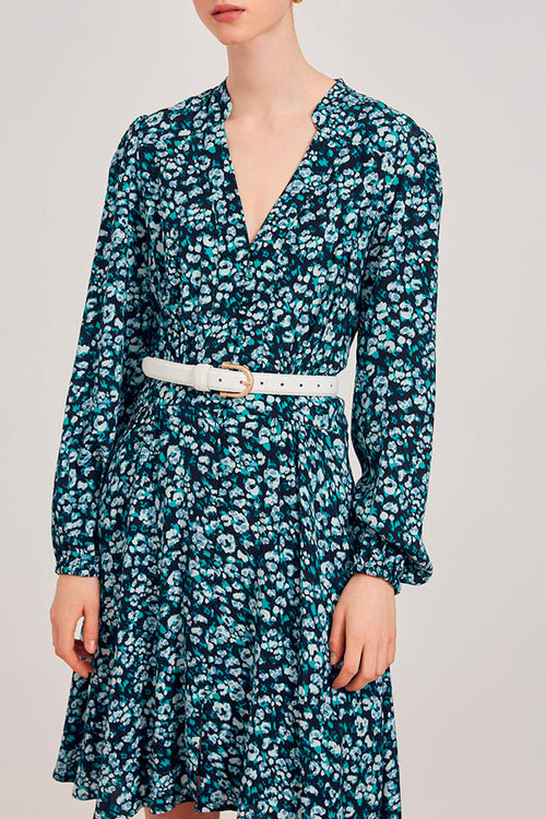 Coline Shirt Dress - Emerald Green