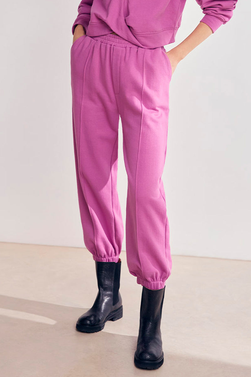 Jogging En Coton Biologique Joe - Mauve