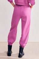 Joggers Joe de algodón orgánico - Malva