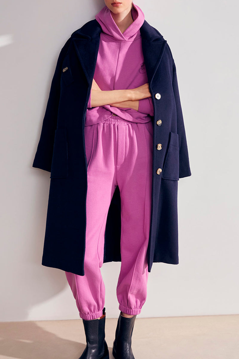 Jogging En Coton Biologique Joe - Mauve