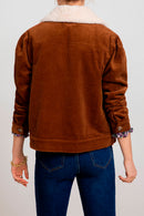 Veste En Velours Dalia - Camel