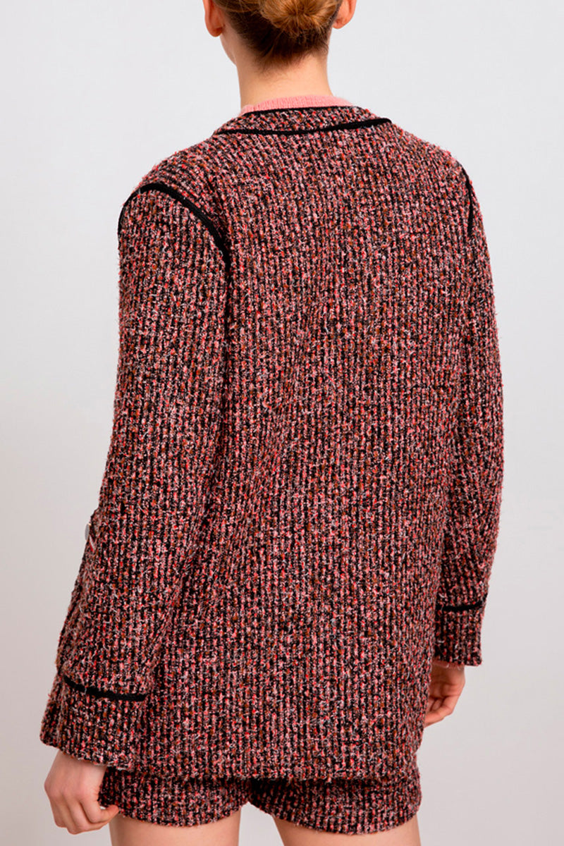 Dama Jacket - Red Marl