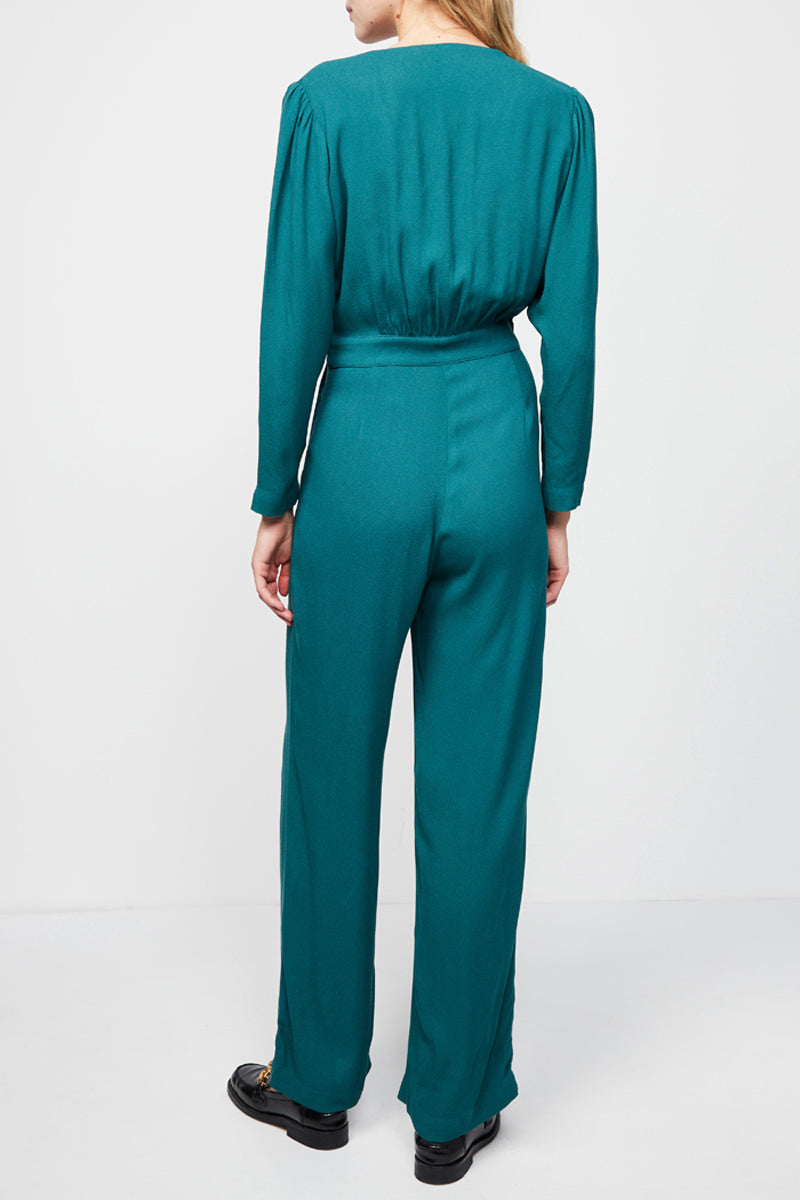 Tilly Jumpsuit - Forest Green