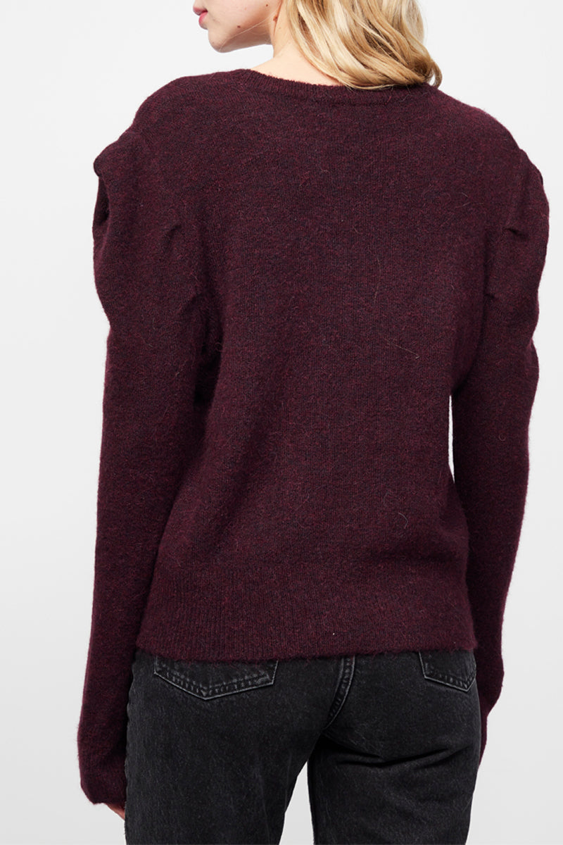 Pull Pharaon - Bordeaux Chiné