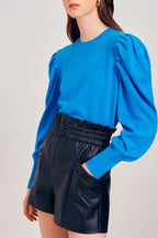 Pull En Laine Pacher - Turquoise