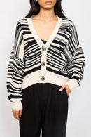 Galileo Vest - Ecru And Black