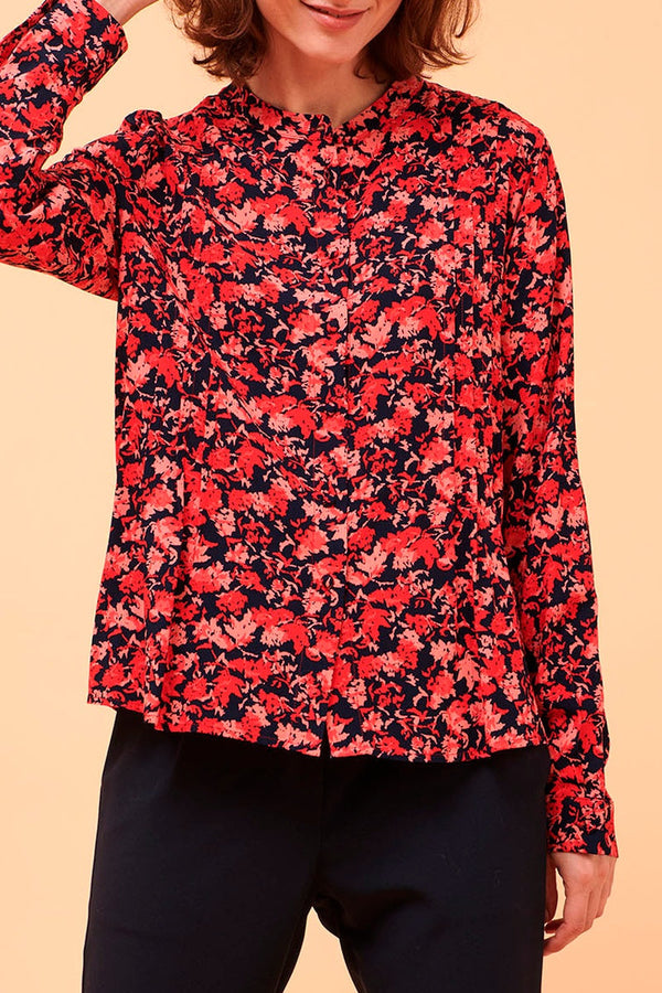 La Fée Maraboutée - Cadojac Black And Red Blouse