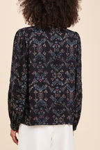 La Fée Maraboutée - Ramiro Black Blouse