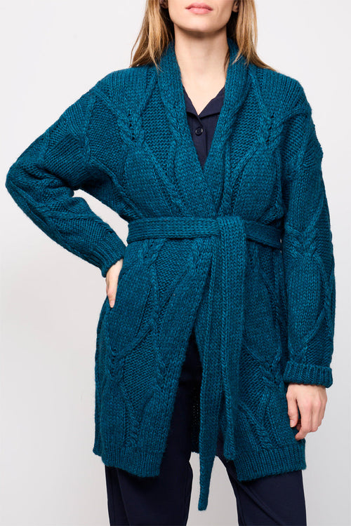 Peacock Blue Renal Long Vest