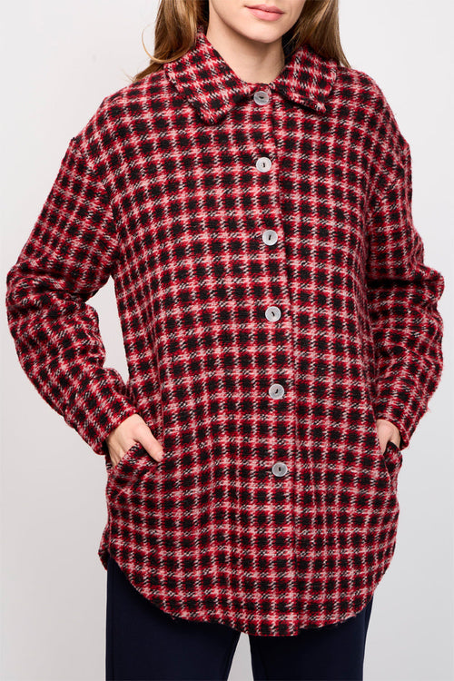 Red And Black Rafalo Jacket