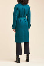 Manteau Raspail Bleu Pétrole