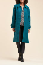 Manteau Raspail Bleu Pétrole