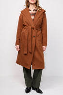 Manteau À Capuche Riquet Camel