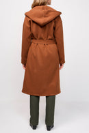 Manteau À Capuche Riquet Camel