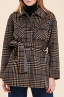 Veste En Laine Rofi Marron