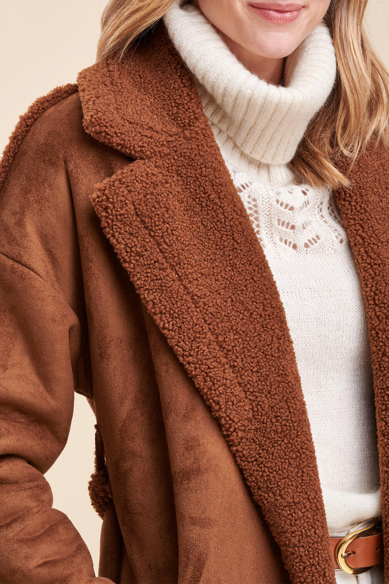 Manteau Ronchon Marron