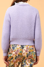 Chaleco De Mohair Cory Malva