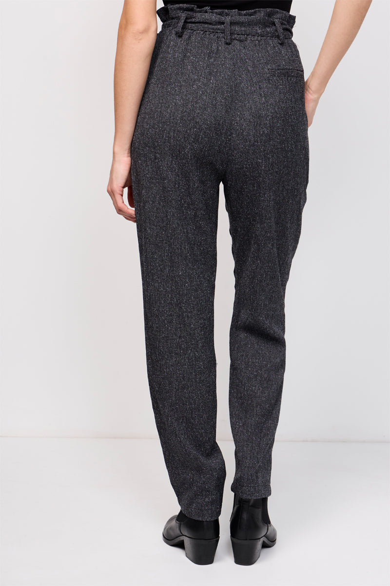 Pantalón recto gris Fadma
