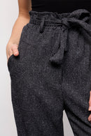 Pantalón recto gris Fadma