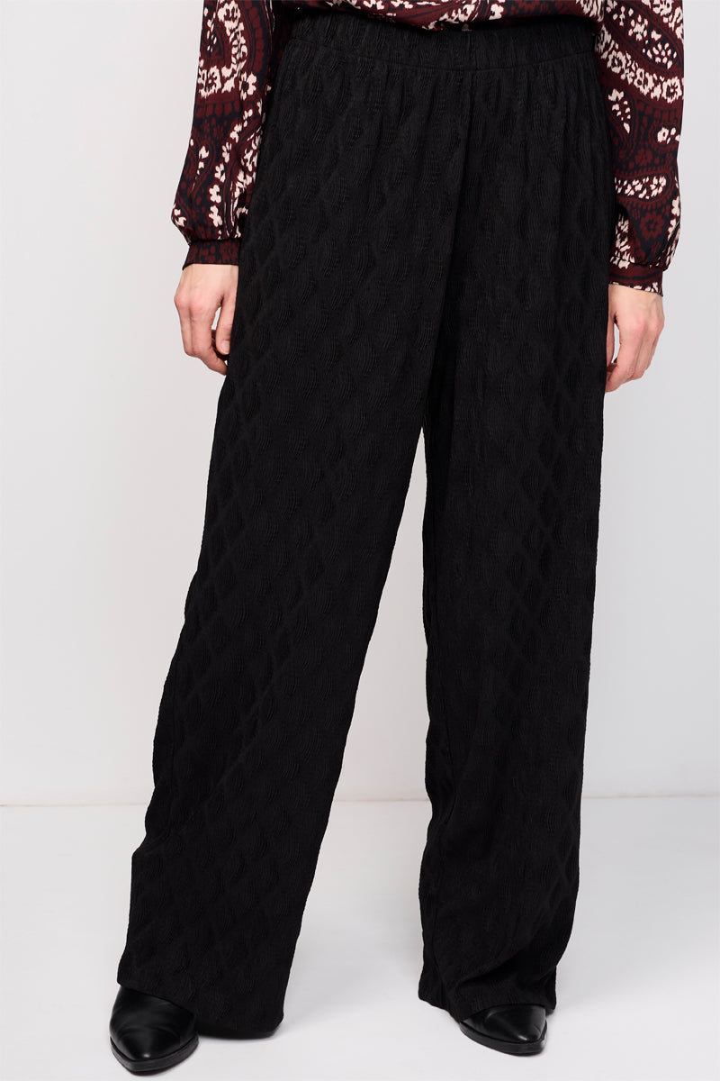 Pantalon Palazzo Purina Noir