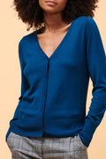 Monza Petrol Blue Waistcoat