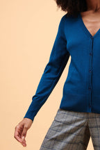 Monza Petrol Blue Waistcoat