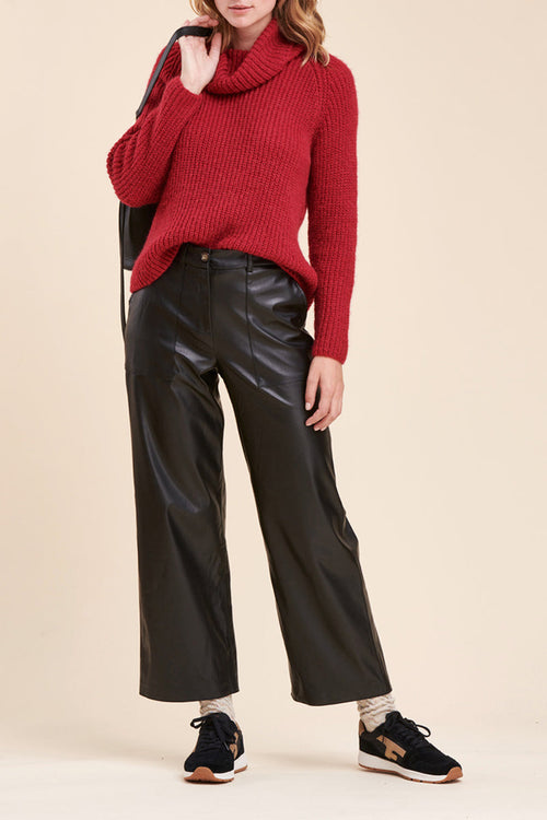 Straight Trousers Recrea Black