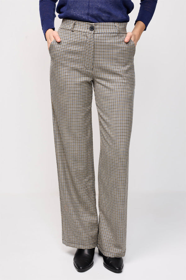 Pantalons Ecru Petrole