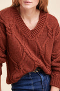 Pull Rugby Marron