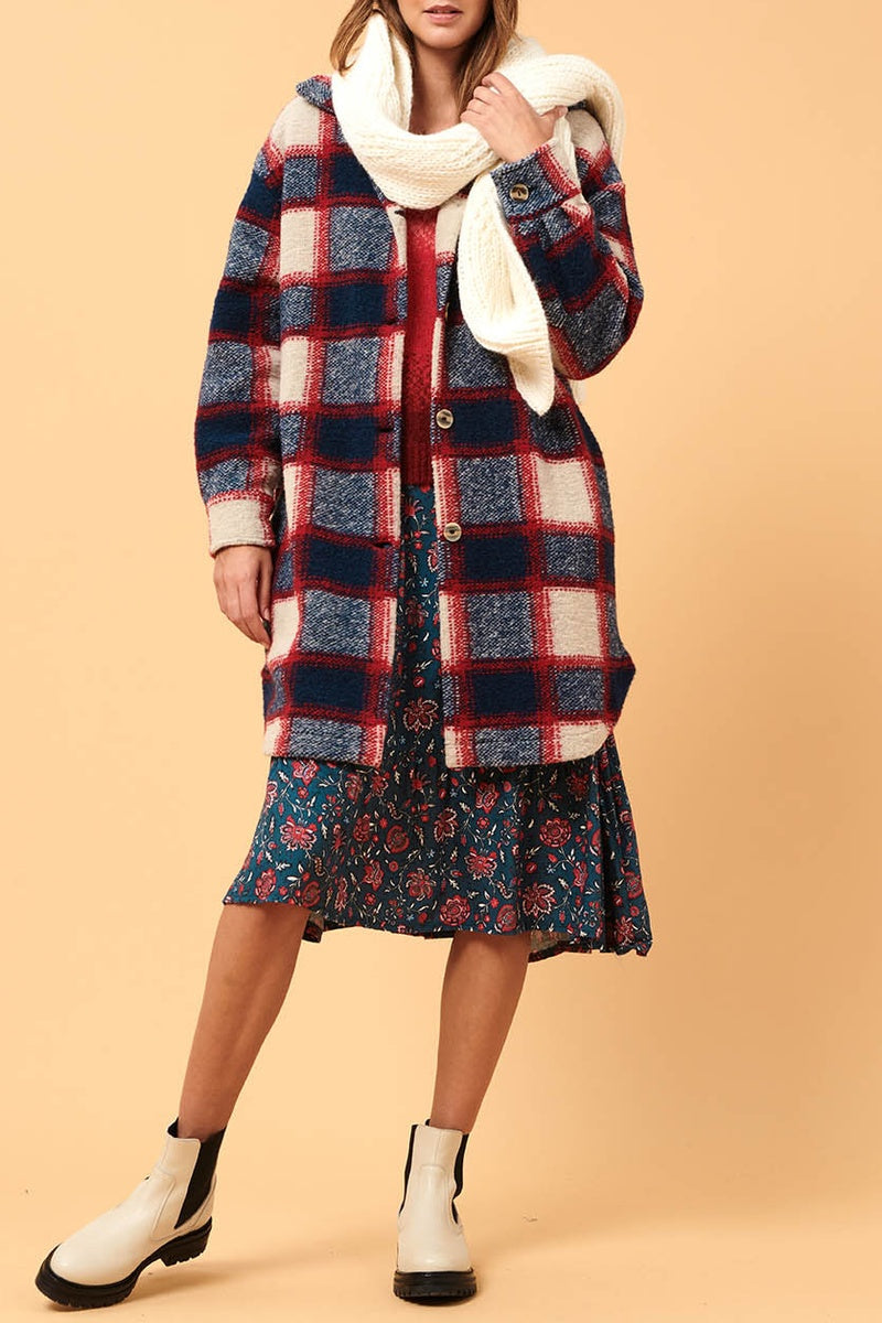 Manteau Canan Bleu