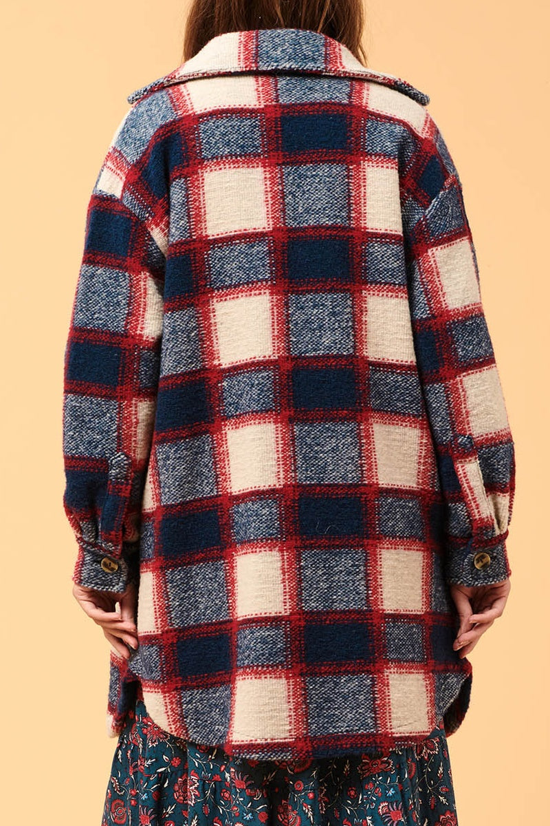 Manteau Canan Bleu