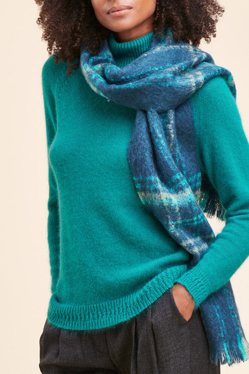 Ryze Angora Sweater Blue