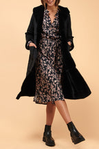 Manteau À Capuche Carcan Noir