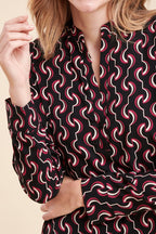 La Fée Maraboutée - Vestido Recto Payant Negro